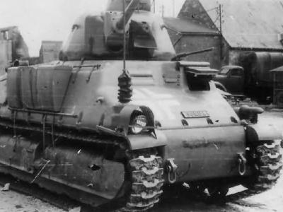 Somua S35 german tank