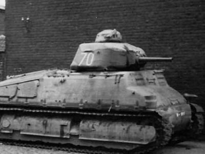 Char de cavalerie Somua S-35 number 70