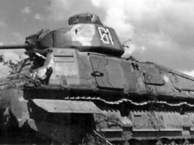 Somua S35 tank number 01