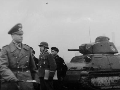 Field Marshal Walther von Brauchitsch and Somua S35