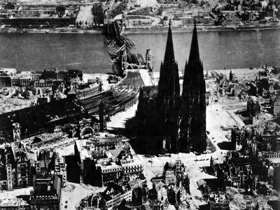 Bomb Damage To Köln (Cologne) Germany 14 March 1945