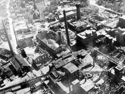 Bomb Damage To The Klockner Humboldt Factory At Köln (Cologne)