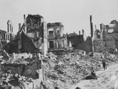 Bombed Nürnberg (Nuremberg) 1945