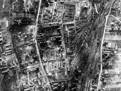 Bombed ball bearing industry at Schweinfurt