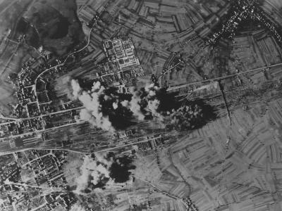 Bombing Ofenburg Rail yard