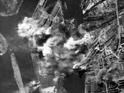 Bombing U-Boat Plant at Stettin AG Vulcan