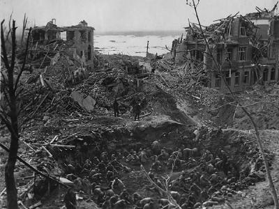 British Army in Wesel Operation Varsity German POW 1945
