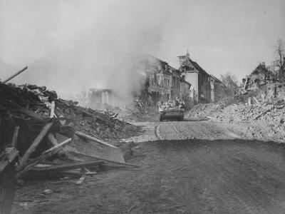 British Bren Gun Carrier in Goch Germany 1945