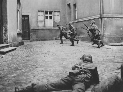 British Infantry of 3rd Division In Lingen 1945