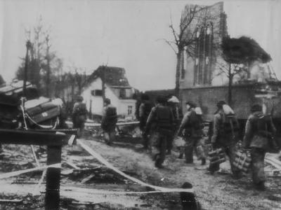 British Troops in Kleve 11 February 1945