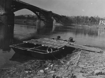 Koblenz Guls, Mosel bridge March 1945