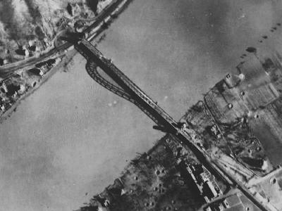 Rhine bridge at Remagen 1945