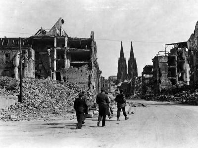 Ruined Streets Of Köln
