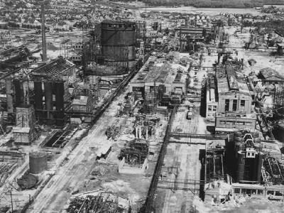 Ruins Of Gelsenkirchen Buer Hydrierwerk Scholven Chemie 1945