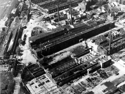 Ruins of Klockner Humboldt Factory At Köln (Cologne)