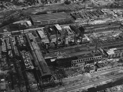 Ruins of Osnabrück Fledder Klockner Werke Buersche Str.1945