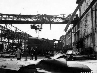 U boat Yards In Hamburg Harbor