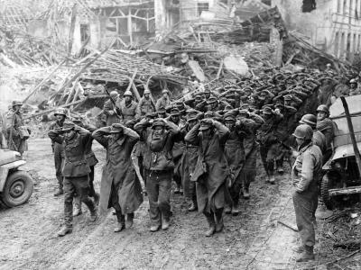 Wehrmacht Soldiers Taken By American 9th Army 1945