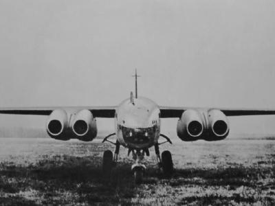 First prototype of the Ar 234C V19