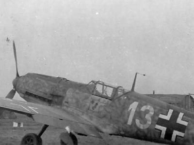 Bf109 E of the Jagdfliegerschule 4