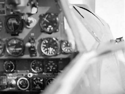 Bf109 E cockpit