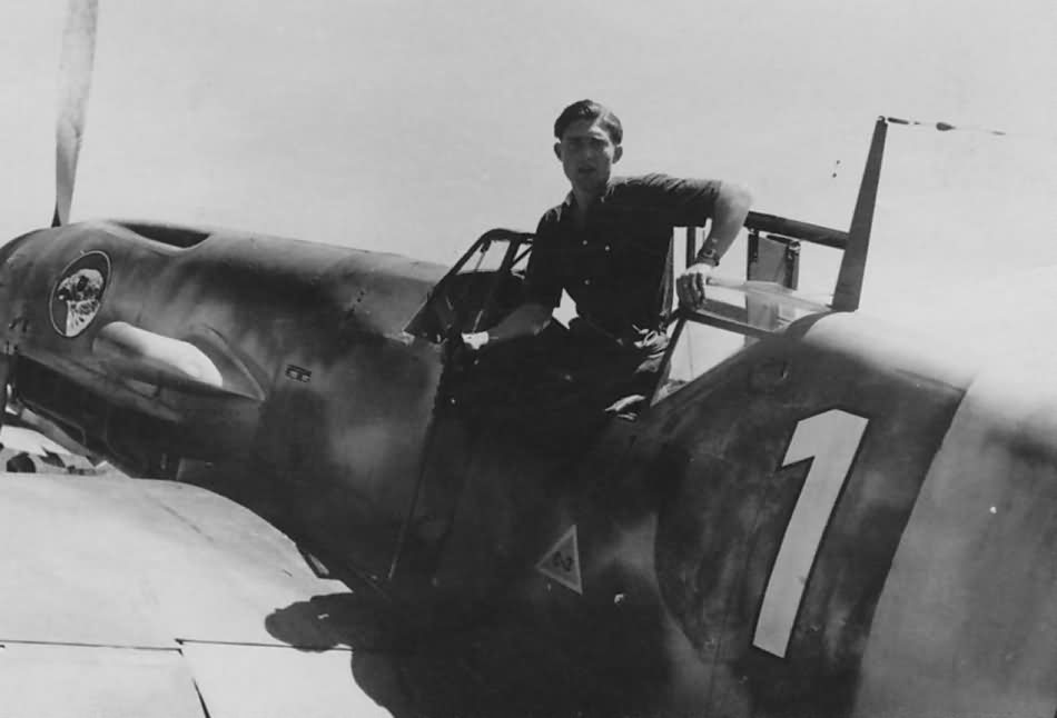Bf 109 F white 1 10/JG 51 Oblt. Hans Knauth Staffelkapitan 1941