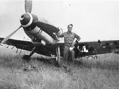 Captured Messerschmitt Bf 109 1945