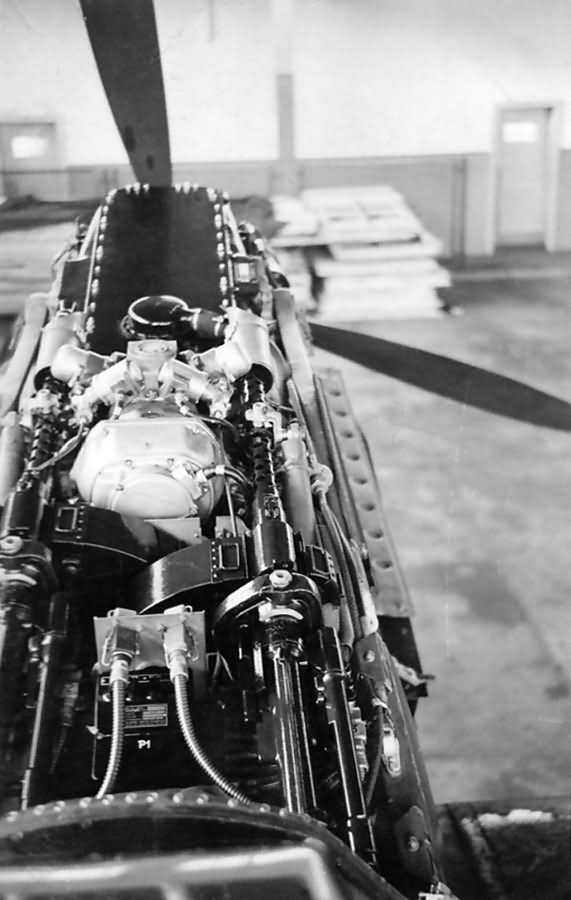 Engine Bf109 E 8.JG 26 Essen Muhlheim 1939