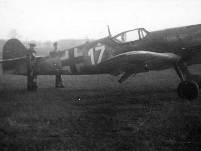 Messerschmitt Bf109 JG77 white 17 russia 1944