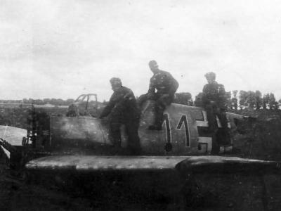Messerschmitt Bf109 „black 11”
