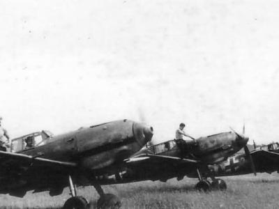 Messerschmitt Bf 109E fighters