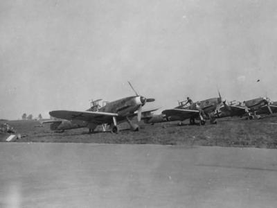 Messerschmitt Bf 109 F fighters