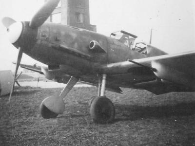 Messerschmitt Bf 109 G fighter