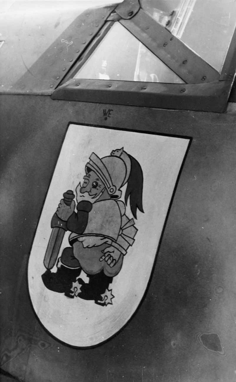 Messerschmitt Bf 109 of I/JG 3 Staffelabzeichen pilot KC holder Detlev Rohwer