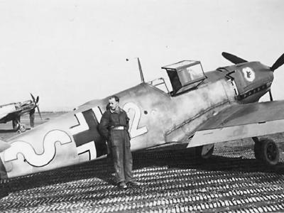 Messerschmitt Bf 109 white 2 of III/JG77