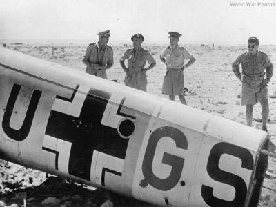 Bf110 from ZG 26 Africa