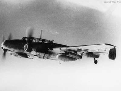 Bf 110G-2 equipped with rockets