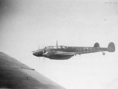 Night fighter Bf 110 from NJG 4