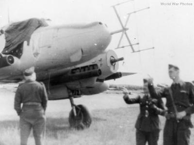 Me110G fitted with FuG 218 Neptune