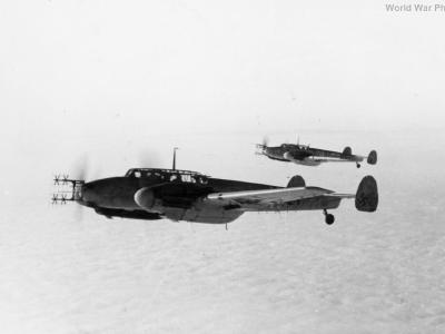 Me 110 G-4 with FuG 202 Lichtenstein
