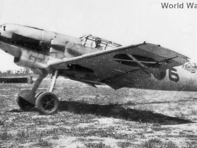 Bf109B coded 6-6 of Legion Condor