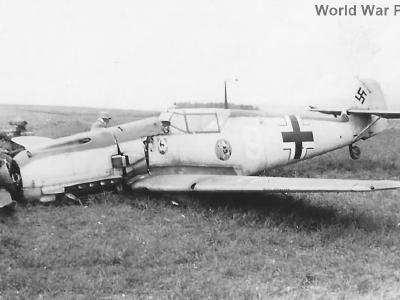 Bf109E „White 9” of the 1/JG 51