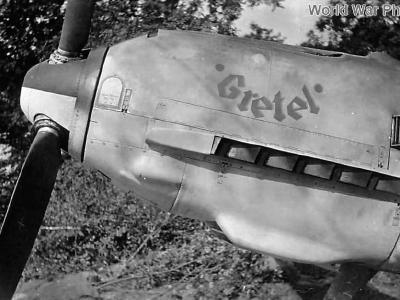 Bf109E named Gretel