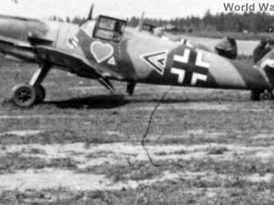 Bf109F of Gruppenkommandeur Hans Philipp of the I/JG 54