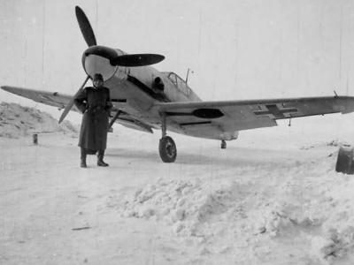 Bf109F of the JG 54, Winter