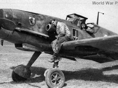 Messerschmitt Bf109 of the I/JG 52