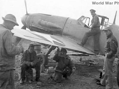Captured Messerschmitt Bf109F