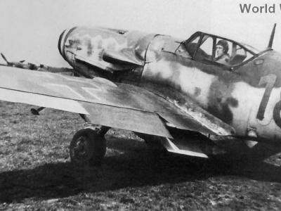 Bf 109 „18” with Erla Haube