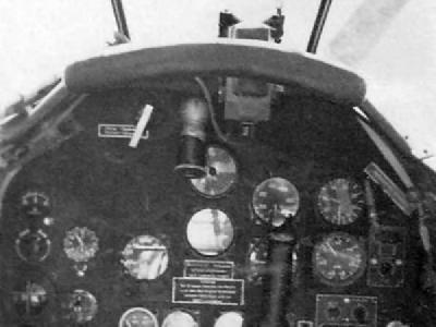 Cockpit of the Junkers Ju 87