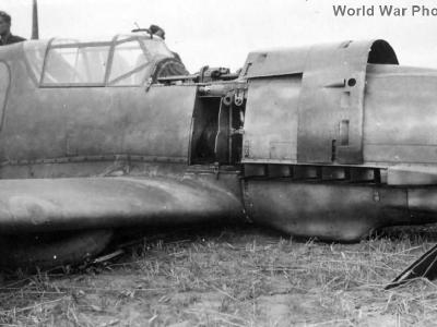 Crashed Bf109E